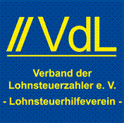 VdL Verband der Lohnsteuerzahler e.V. - Lohnsteuerhilfeverein -