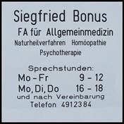 Arztpraxis Bonus