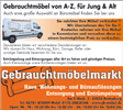 Gebrauchtmöbelmarkt Wohnungsauflösungen & Entrümpelung Kleintransporte & Umzüge