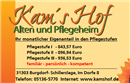 KAMS HOF - Alten- und Pflegeheim