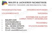 Maler & Lackierer Fachbetrieb Uwe Bauer