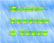 Blanik - Fenster & Türen