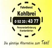 Fahrdienst Kohlbrei